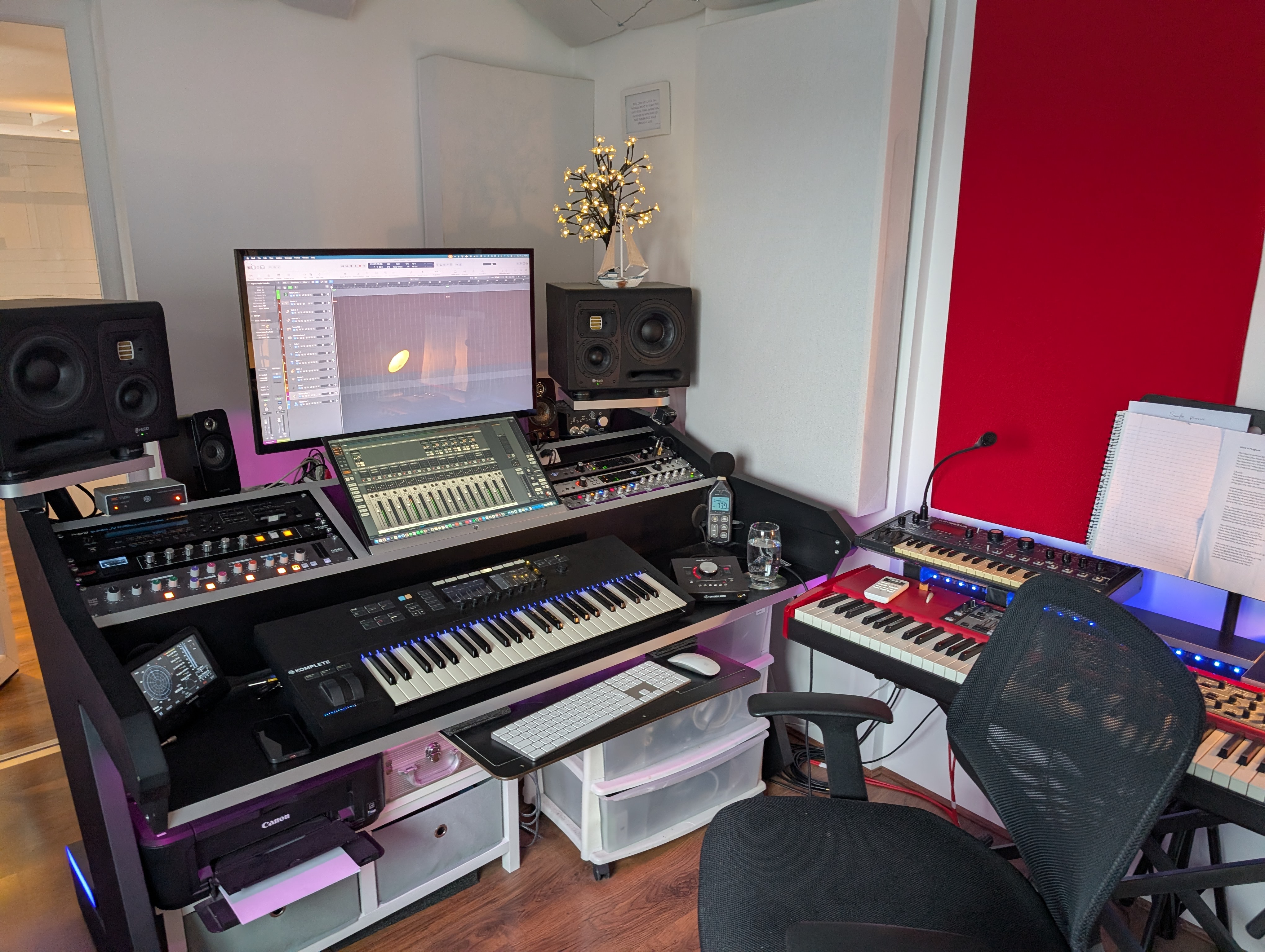 Recording session in Brighton